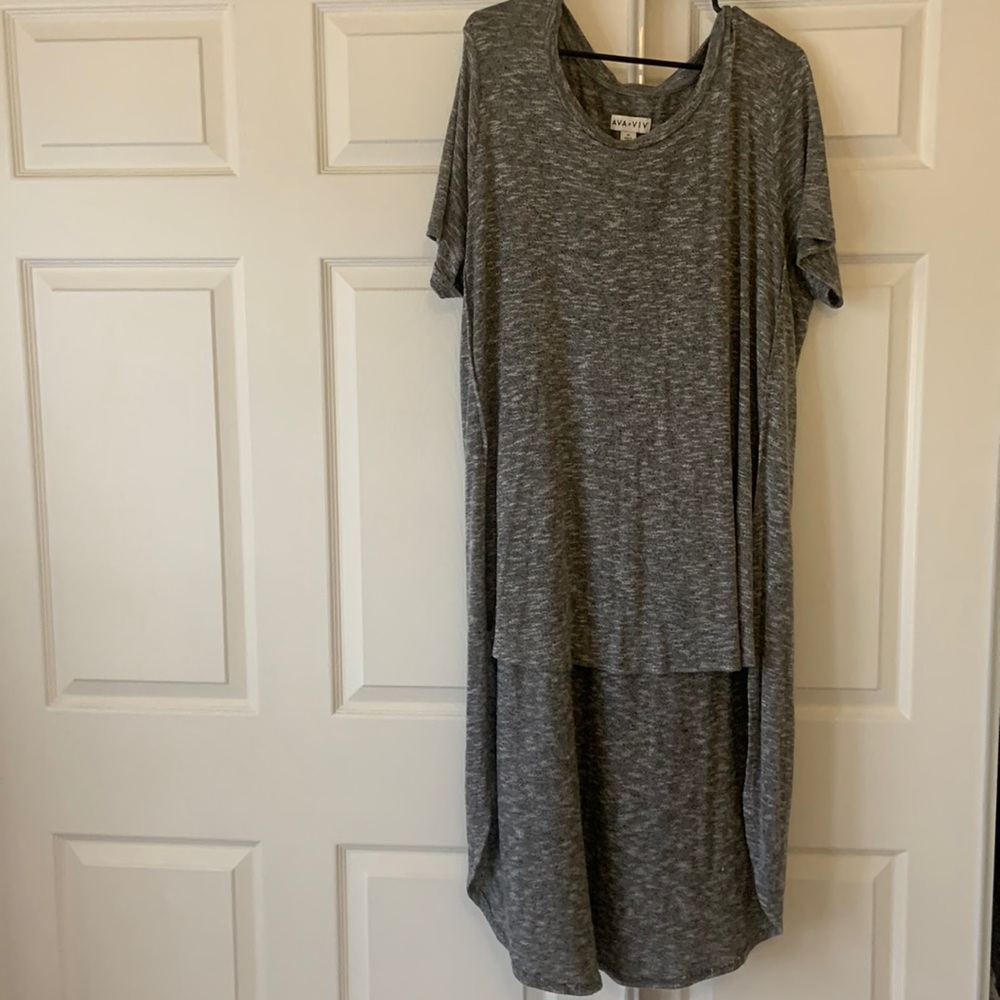 Ava & Viv high low shirt